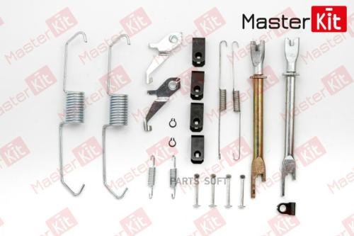 77Ap015 Рем.К-Кт Барабанного Тормоза Mitsubishi L200 05-14 Masterkit 77Ap015