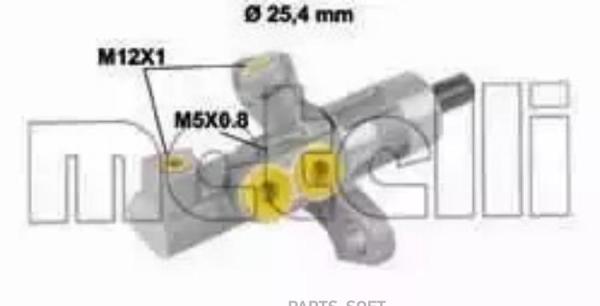 Цилиндр тормозной главный Opel Astra J/Astra J GTC/Astra J Sports Tourer 06>17 METELLI 05