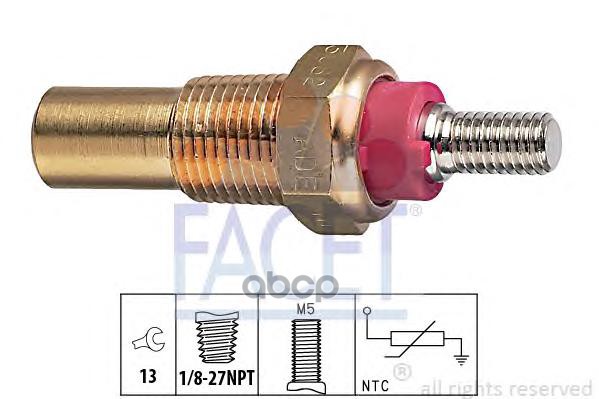 Датчик температуры Facet 73082