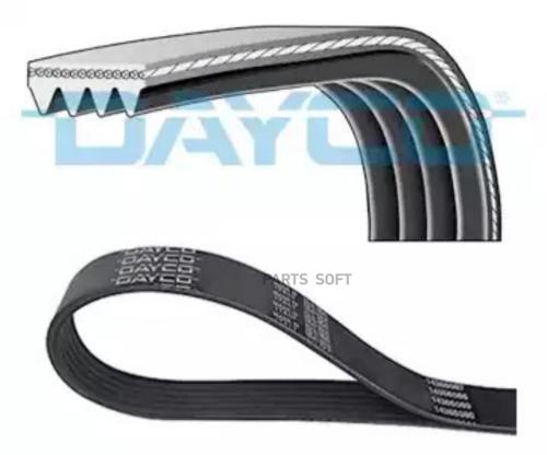 DAYCO Ремень ручейковый DAYCO 4PK86