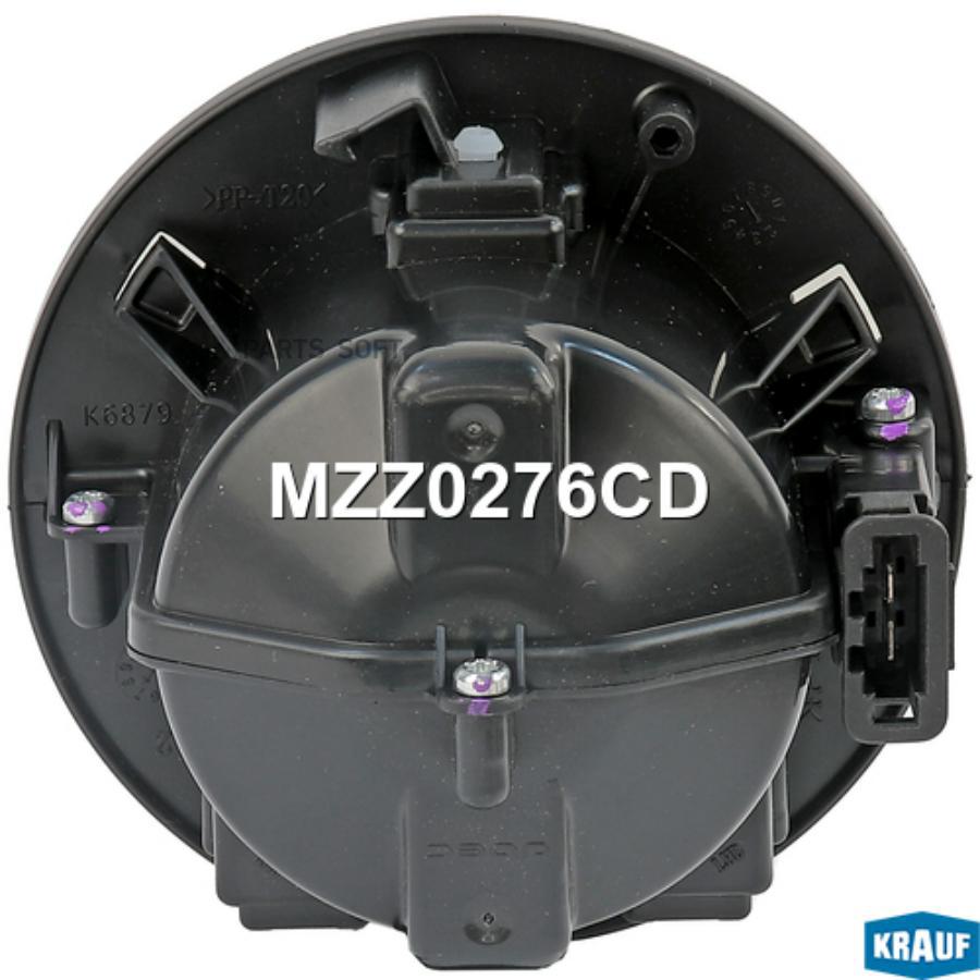 Электродвигатель Отопителя Mzz0276cd Nsii0024765029 Krauf арт. MZZ0276CD