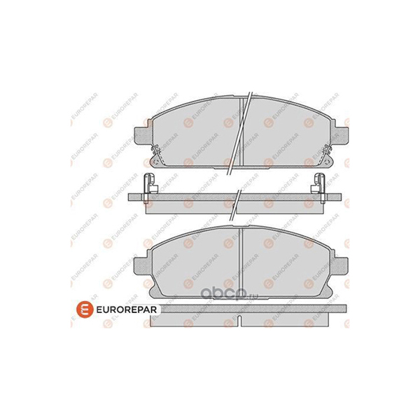 EUROREPAR 1623059280 Колодки тормозные дисковые NISSAN PATHFINDER 97 , X-TRAIL 01 () 1шт