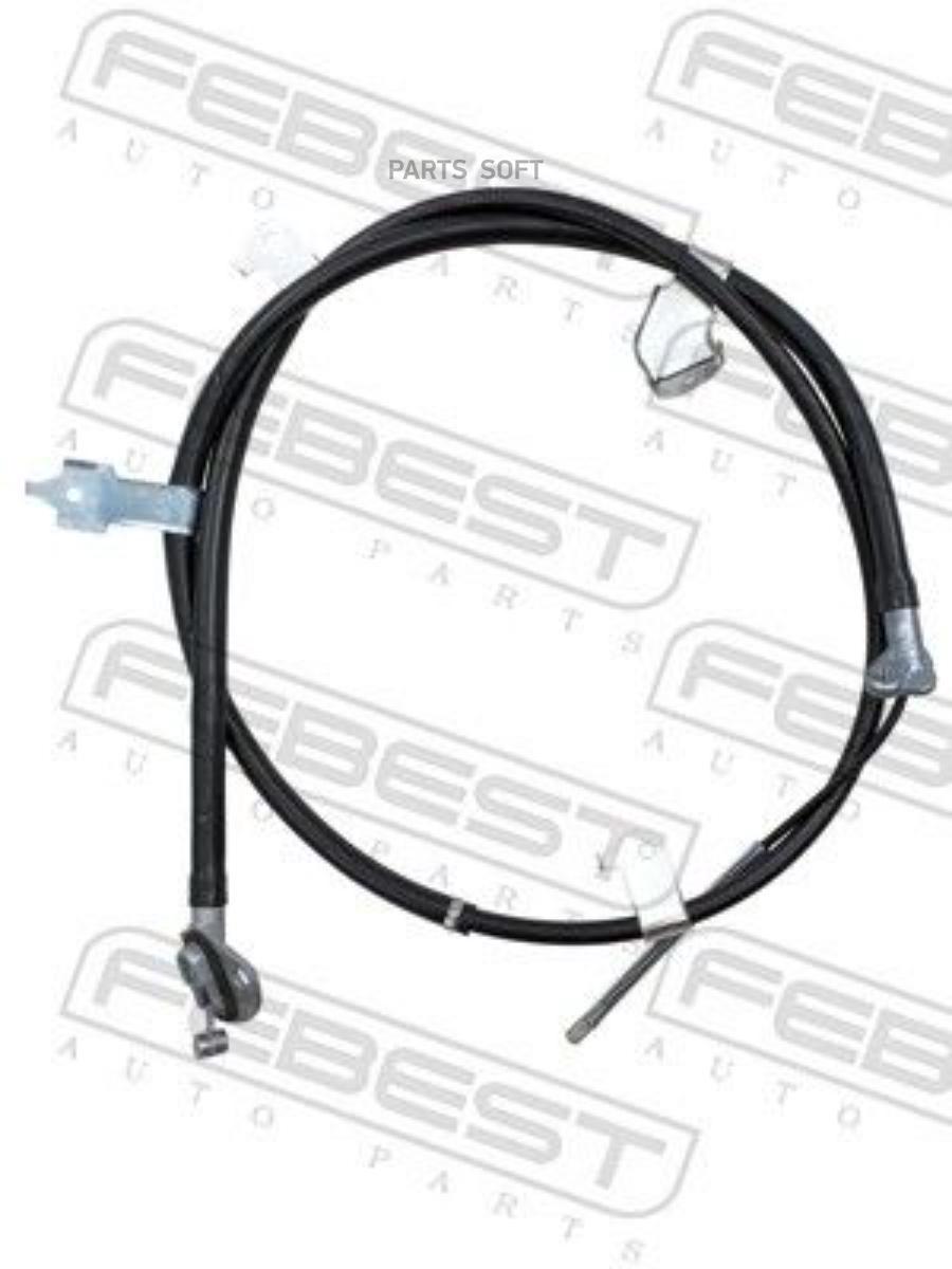 FEBEST Трос руч.тормоза прав.TOYOTA RAV4 2005.11-2012.12 FEBEST 0199-PCACA30RH