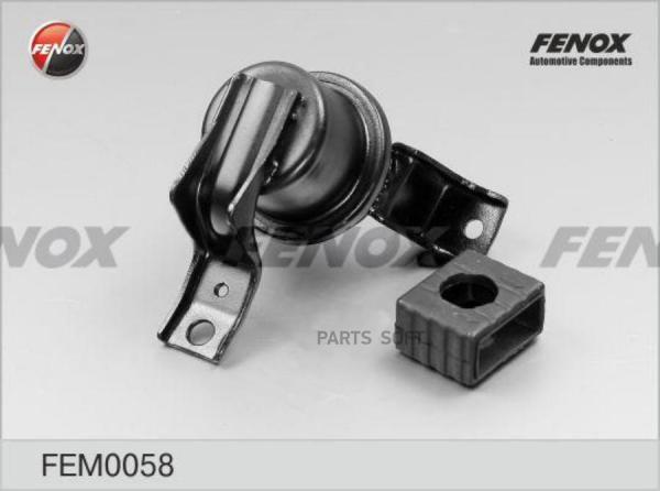 FENOX FEM0058 Опора двигателя R, гидронаполненная () 1шт