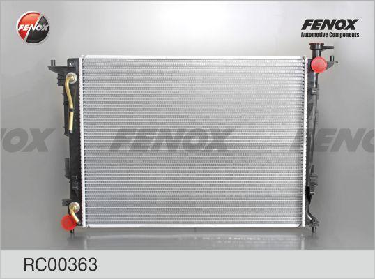 FENOX RC00363 Радиатор охлаждения () 1шт