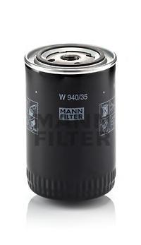 Фильтр масляный двигателя MANN-FILTER W940/35