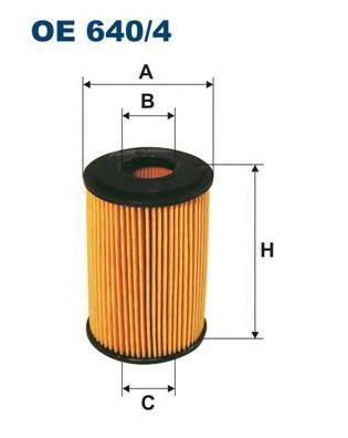 Фильтр масляный Filtron OE6404