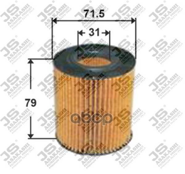 Фильтр масляный JS Asakashi OE0023