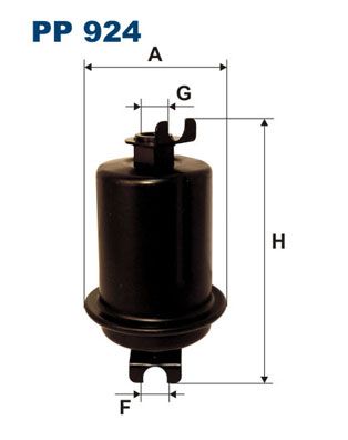 Фильтр топливный FILTRON PP924