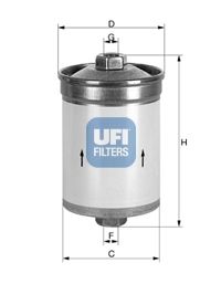 Фильтр топливный UFI 31.502.