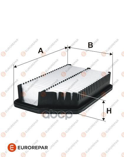 Фильтр Воздушный 1613721780 Nsii0018830026 EUROREPAR арт. 161372178