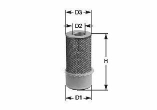 Фильтр воздушный двигателя Clean filters MA 544