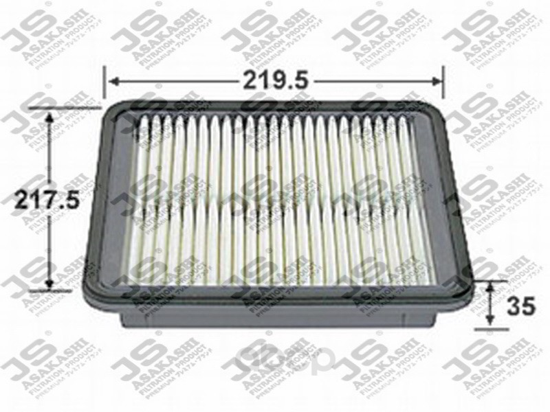 Фильтр воздушный двигателя JS Asakashi A926J