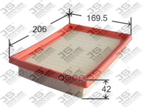 Фильтр воздушный JS Asakashi A0181