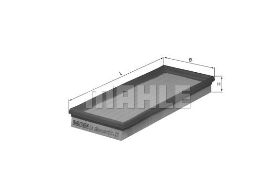 Фильтр воздушный KNECHT LX 285