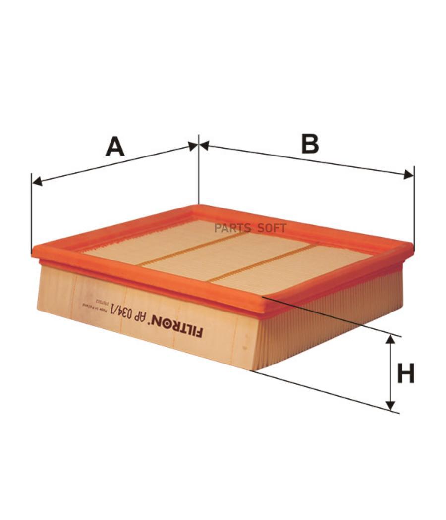 Фильтр воздушный MERCEDES A (W169) 9/04?, B (W245) 4/05? FILTRON AP0341