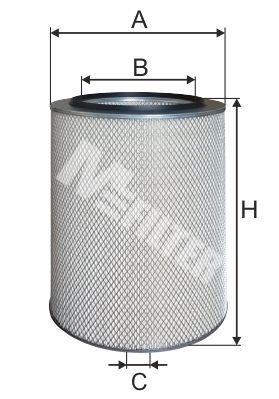 Фильтр воздушный MFILTER A 524