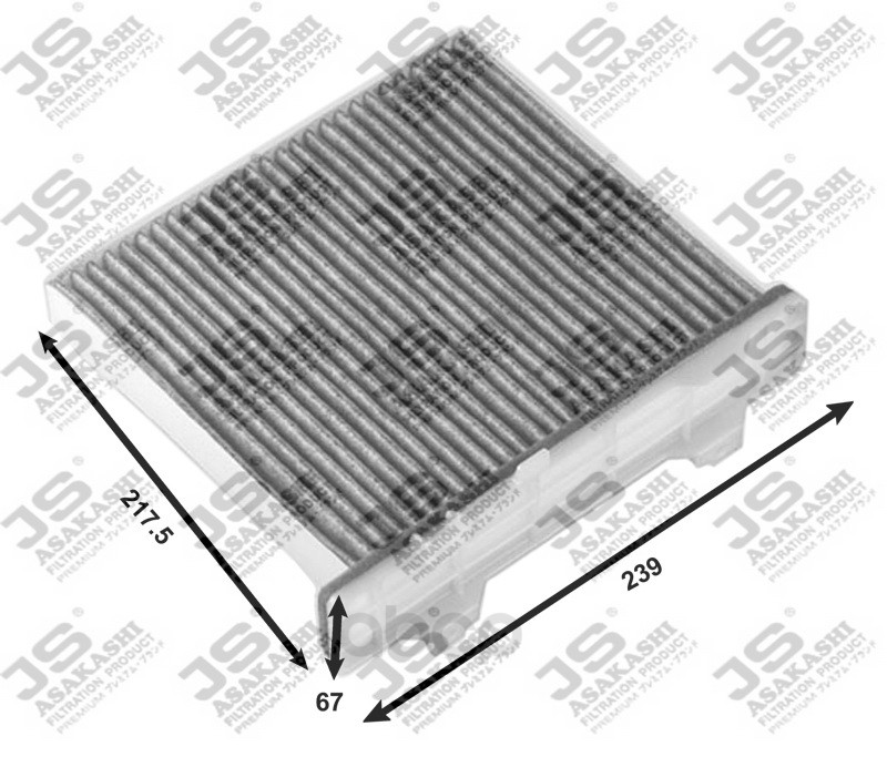 Фильтр воздушный салона JS Asakashi AC3504