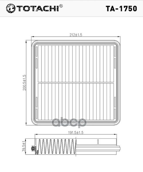 Фильтр воздушный TOTACHI TA-175