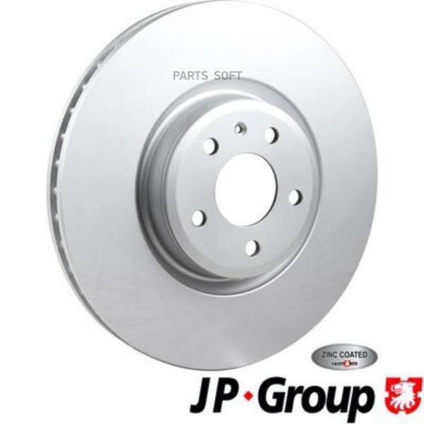 JP GROUP 1163114200 Тормозной диск 1шт