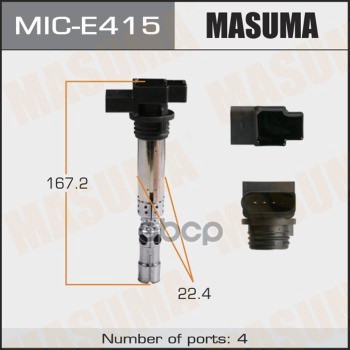 Катушка зажигания Masuma MICE415