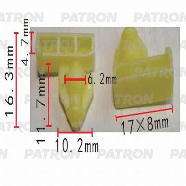 Клипса автомобильная PATRON P370519