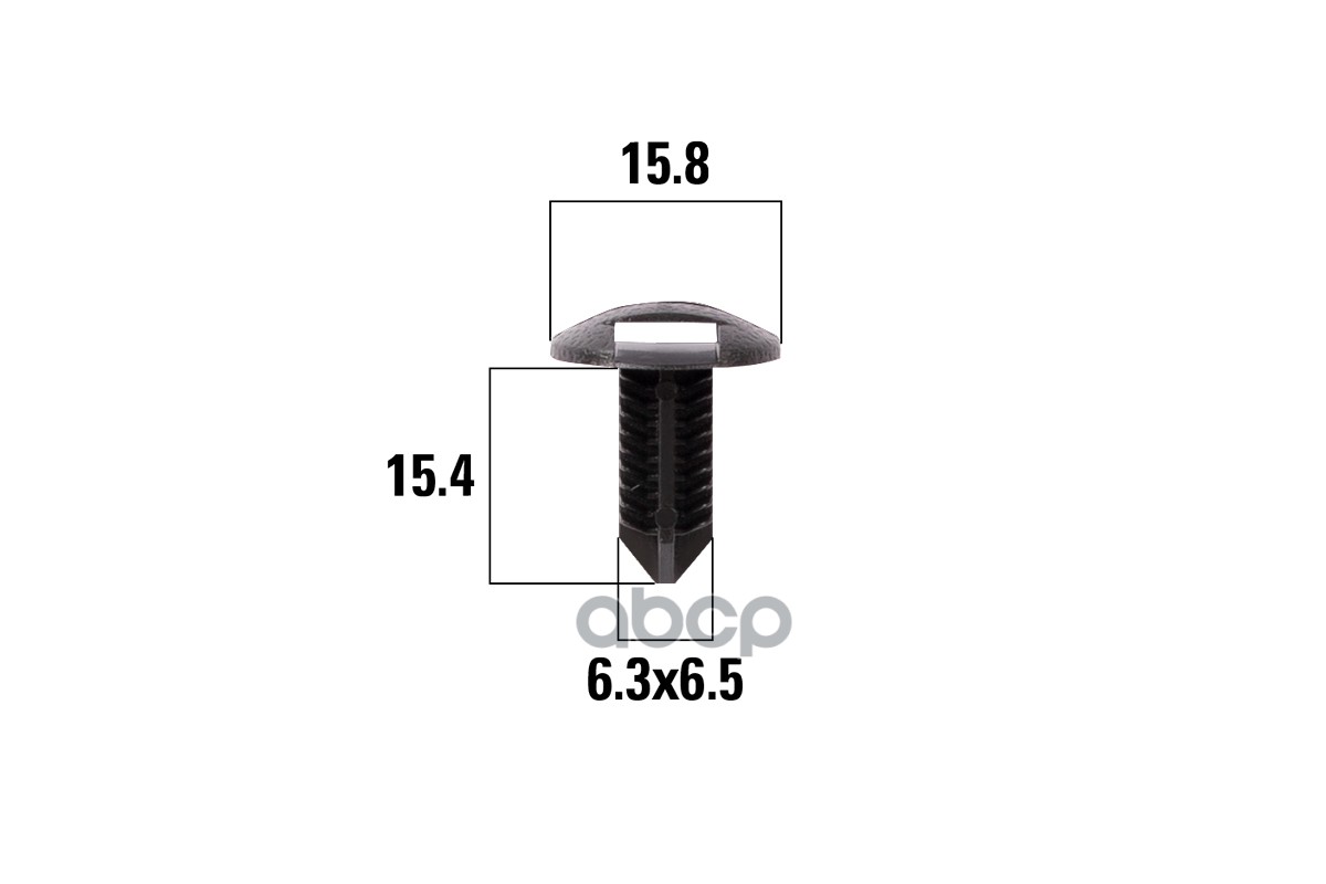 Клипса Автомобильная Toyota/Lexus (В Упак. 50 Шт.) Kraft арт. KT106298