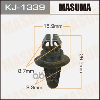 Клипса Masuma арт. KJ-1339 MASUMA KJ1339