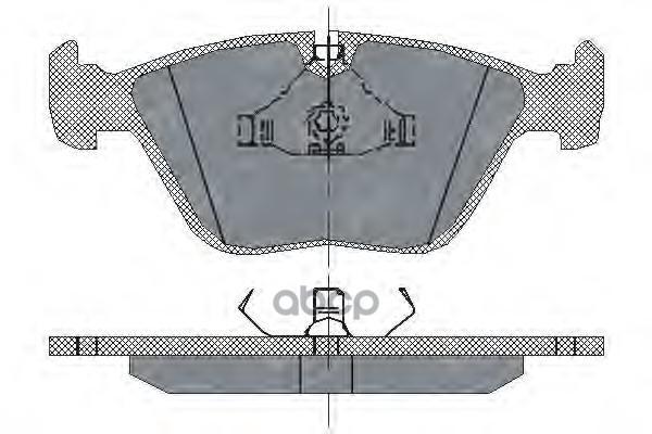 Колод. Торм.Задн. Bmw E39 520i/523i/528i/535i SCT арт. sp