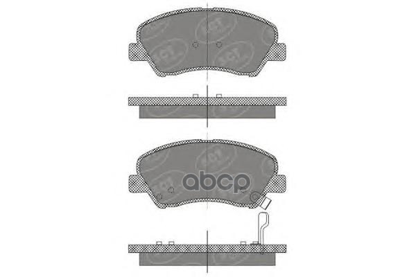 Колод. Торм.Задн. Hyundai Solaris 10-/12-/Kia Rio Iii 11-/12- SCT арт.