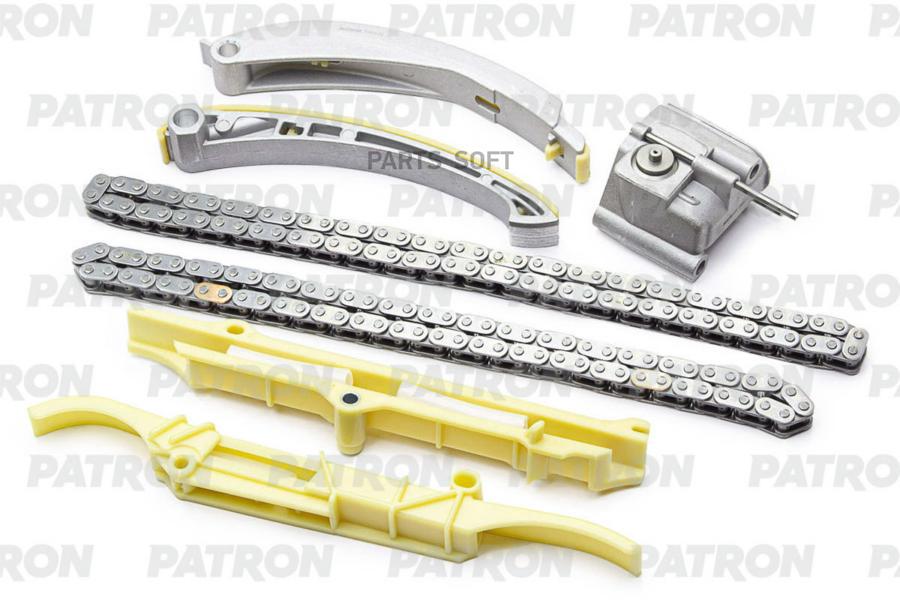 Комплект цепи ГРМ (Цепь-2, Нат-1, Усп-4) BMW E39 2.5TD/TDs M51 91> PATRON PTCK039