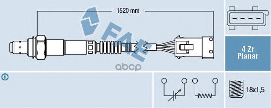 Лямбда-зонд FAE 77242