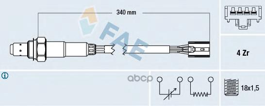Лямбда-зонд FAE 77388