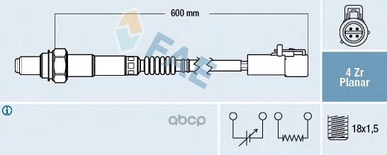 Лямбда-зонд FAE 77419