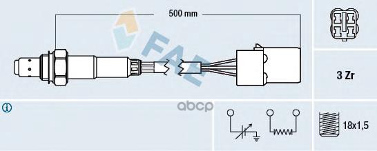 Лямбда-зонд FAE 77479