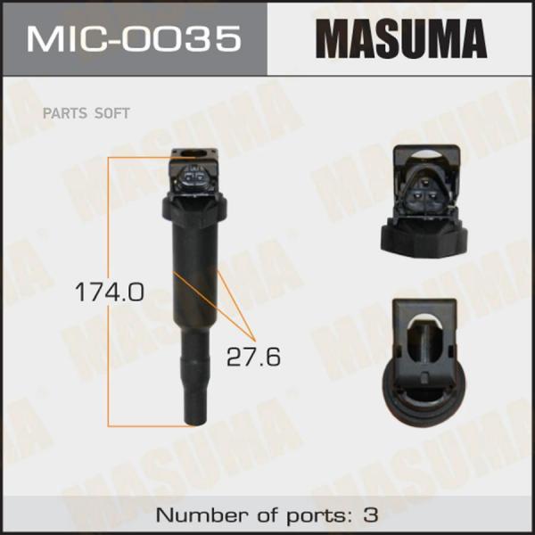 MASUMA 'MIC0035 Катушка зажигания 1шт