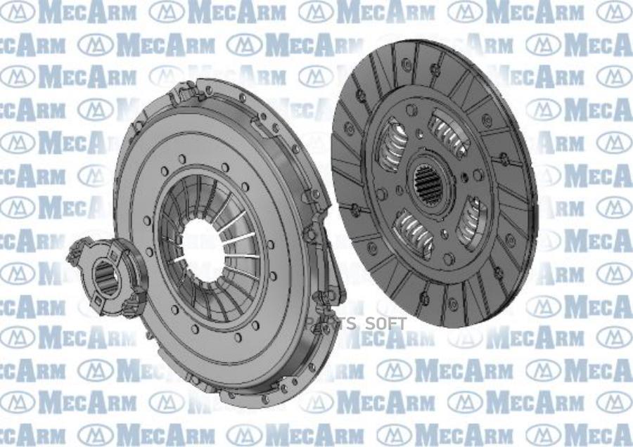 MECARM 'MK10300 Ком/кт сцепления [228 mm] 1шт