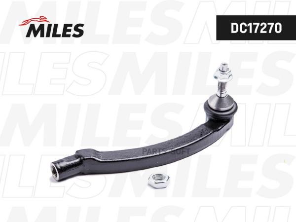 MILES Наконечник рулевой тяги левый VOLVO S60/S80 01/00- (LEMFORDER 2667602) DC17270 1шт