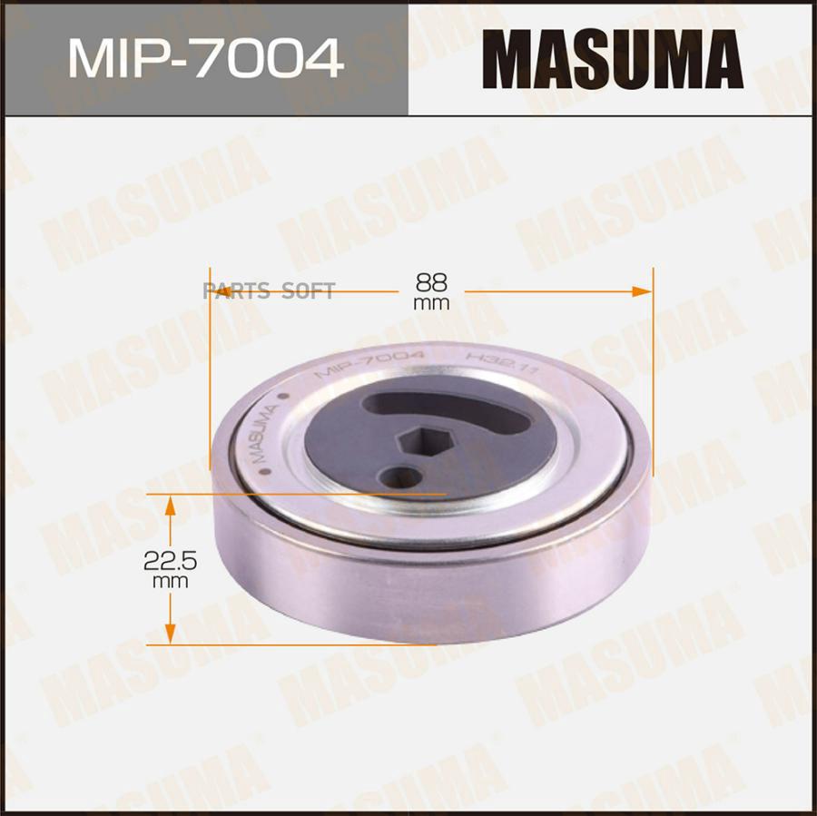 MIP7004_Навесное оборудование 'MASUMA' MIP-7004 ролик натяжителя ремня привода /G13BB, M13