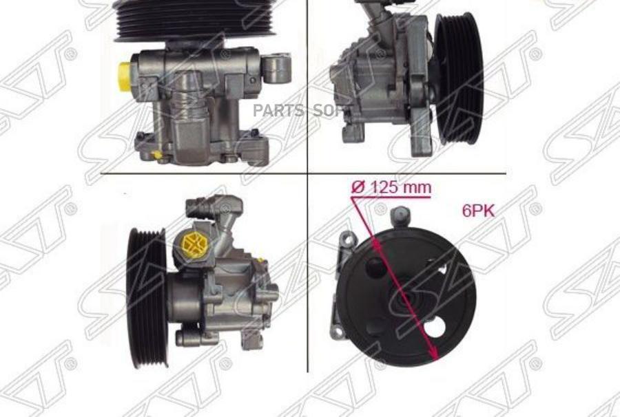 Насос Гур Mercedes C 00-17/Clk 00-09/E 00-08/Gl/Ml 06-17/S 00-06 Sat St-Vp52