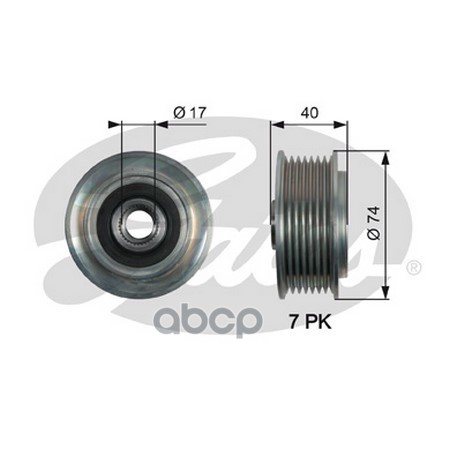 Обгонный шкив генератора Gates OAP7159