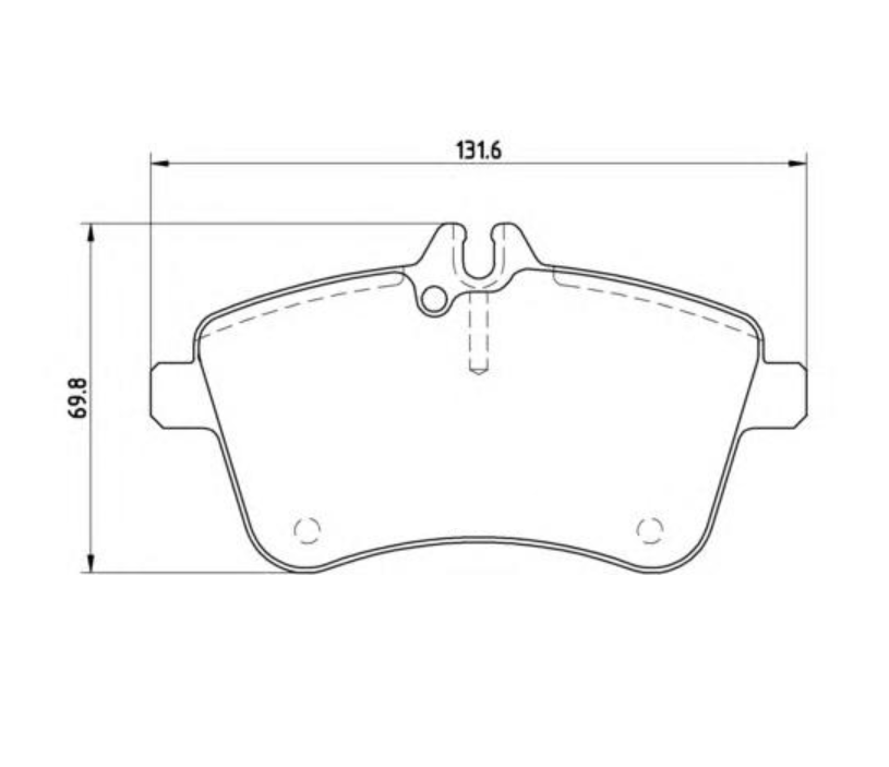 P50057_=1130 00 !колодки дисковые п. MB W169 2.0CDi OM640.941 04>