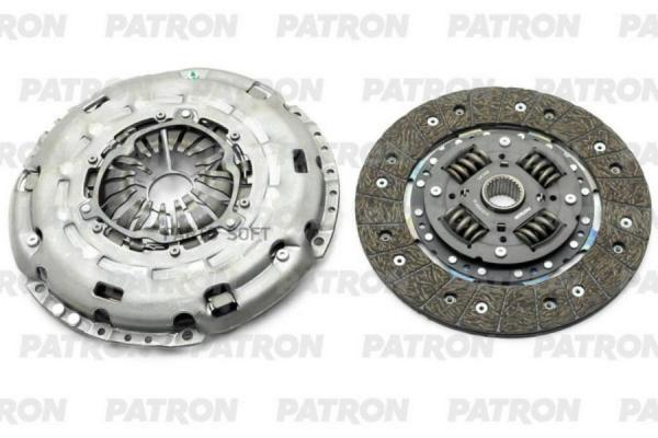 PATRON Комплект сцепления (2P) VW: AMAROK 2.0 TDI/2.0 BITDI/2.0 TSI 10- (с механизмом комп