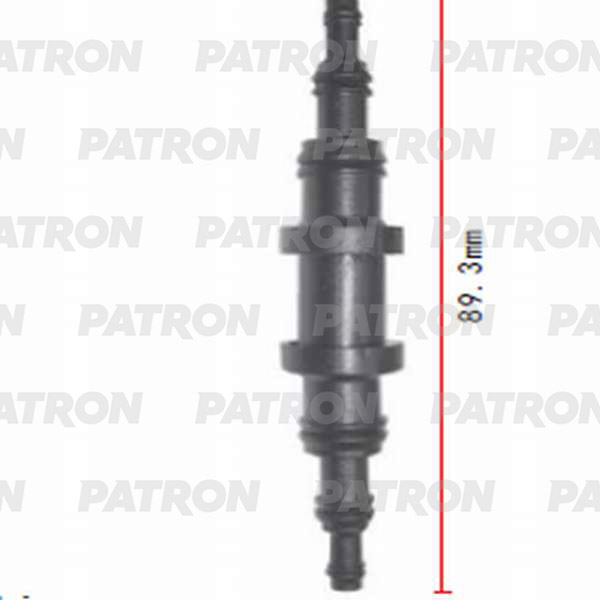 PATRON P370836 Тройник Т- образный 10x10x1