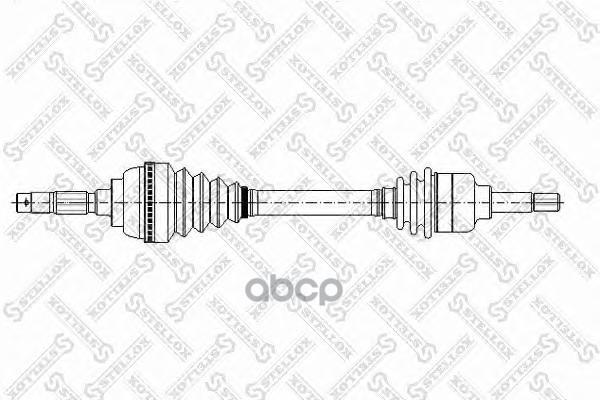 Привод правый Stellox 1581052SX
