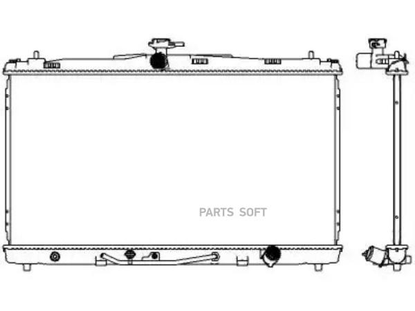 Радиатор SAKURA 3461854