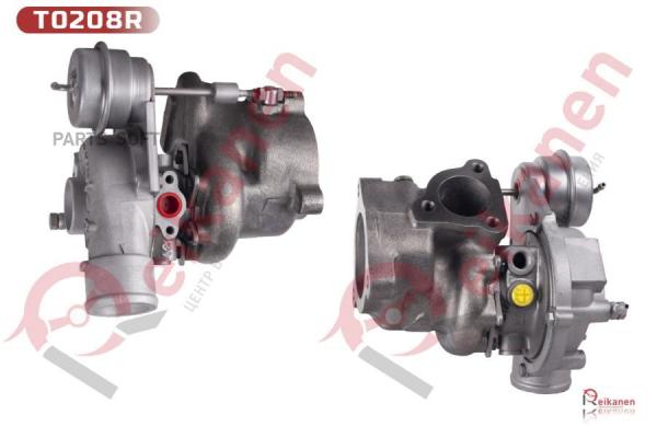 REIKANEN 'T0208R Турбокомпрессор BORGWARNER [восст в Reikanen] для AUDI A4/A6/VW PASSAT 1.