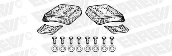 Ремкомплект седельного устройства ERREVI 711974 JOST 38