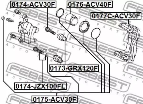 Рулевая тяга FEBEST 0177C-ACV30F