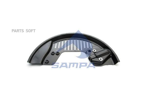 SAMPA SA032.499_щиток пылезащитный м 446x26 левый Volvo FH12/FH16/FM